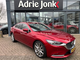 Mazda 6 2.5 SkyActiv-G 194 Signature AUTOMAAT | 19" VELGEN | 360 CAMERA | LUXE LEDER | SUNROOF | ZWARTE HEMEL | HEAD-UP | STUUR- en STOELVERWARMING V+A | STOEL VENTILATIE | MEEST LUXE UITVOERING |
