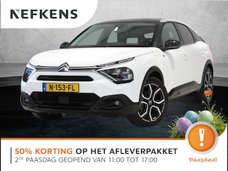 Citroën C4 Shine 50 kWh | Schuifdak | Heads-up display | Achteruitrijcamera | Elektrische Stoelen | Leder bekleding | Stoel, Stuur en Voorruit verwarming | Adaptieve Cruise Control | SOH 94%