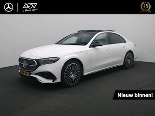 Mercedes-Benz E-klasse 300 e Sport Edition |  Hyperscreen | Panorama - Schuifdak | 20" AMG Velgen | Trekhaak Wegklpabaar | Nappa Lederen Bekleding | 360° Camera | Burmester 3D Surround System | Distronic Cruise Control & Stuur assistent