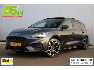 Ford Focus Wagon 1.0 EcoBoost Hybrid ST Line X Business Trekhaak Panoramadak 18 inch Navigatie LED Carplay Android Airco Cruise Control Rijstrooksensor Winter Pakket