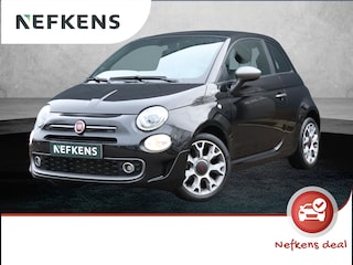 Fiat 500 1.0 Hybrid Sport | 1ste eigenaar | Open dak | LEER/Stof | Xenon lampen | Climate | Navigatie | Parkeersensoren