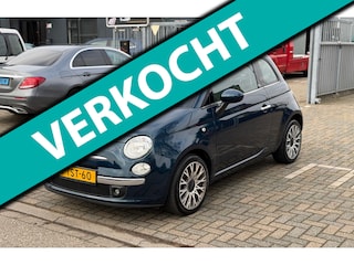 Fiat 500 0.9 TwinAir Turbo Lounge | Cabrio | Parkeersensoren | Onderhoudsboekje | Nwe APK | N.A.P | Airco | Mooie kleur !