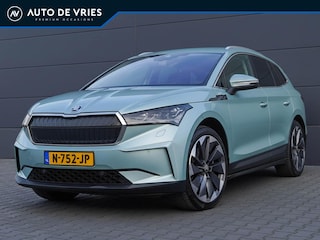 Skoda Enyaq iV 80 First Edition | SOH 86% | Zwart leder | Memory | 21" Velgen | Trekhaak