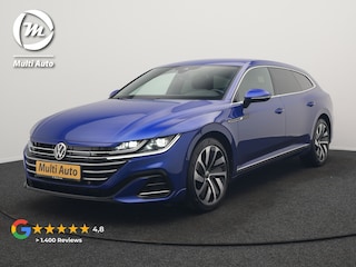 Volkswagen Arteon 1.4 TSI eHybrid R-Line Plug In Hybrid 218pk Dealer O.H PHEV | Trekhaak Af Fabriek | Adaptive Cruise | 360 Camera | IQ Light | Alcantara Sportstoelen Message & Verwarmd | Blis | Apple Carplay | Navigatie | Virtual | DAB |