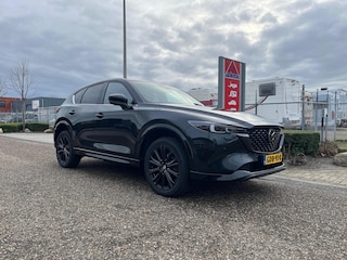 Mazda CX-5 2.0 e-SkyActiv-G M Hybrid 165 Homura Black Edition | Adap. Cruise Control | BOSE | Carplay | Trekhaak | Lederen bekleding | Elek. bedienbare achterklep