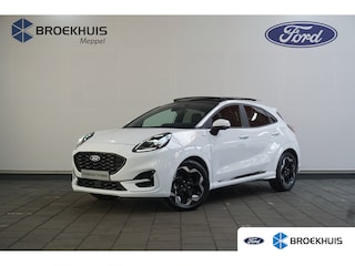 Ford Puma 1.0 EcoBoost Hybrid ST-Line X Automaat | Drive Assistance Pack | Winter Pack | Panoramadak | Carplay | | 12 inch SYNC 4 multimediasysteem met draadloos Apple CarPlay en Android Auto | Apple Carplay/Android Auto | Audio installatie premium