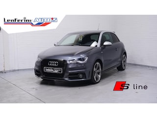 Audi A1 1.4 TFSI S edition 2e eigenaar lederen-sportstoelen navigatie xenon PDC v+a 18"lichtmetalen velgen dakspoiler schakelflippers private-glas