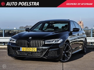 BMW 520i High Executive Edition M Sport Schuifdak M Multifunctionele Stoelen CoPilot Pack HUD Rondomzicht Camera Keyless Trekhaak 20"