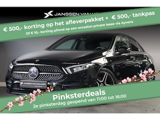 Mercedes-Benz A-klasse 200 Business Solution AMG Night-Pakket Stoelverwarming Sfeerverlichting Carplay Widescreen