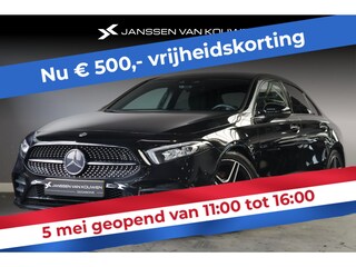 Mercedes-Benz A-klasse 200 Business Solution AMG Night-Pakket Stoelverwarming Sfeerverlichting Carplay Widescreen
