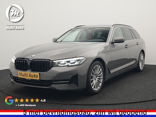 BMW 5-serie Touring 530e Sportline Plug In Hybrid 293pk Dealer O.H PHEV | Trekhaak Afn. | M Sportstuur | Camera | Lederen Sportstoelen Verwarmd | Cruise Control | BMW LED | Hifi Sound | Apple Carplay | Navigatie | Virtual | DAB |