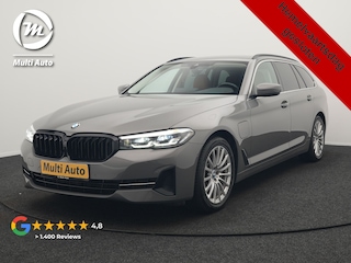 BMW 5-serie Touring 530e Sportline Plug In Hybrid 293pk Dealer O.H PHEV | Trekhaak Afn. | M Sportstuur | Camera | Lederen Sportstoelen Verwarmd | Cruise Control | BMW LED | Hifi Sound | Apple Carplay | Navigatie | Virtual | DAB |