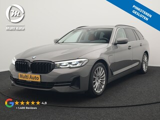 BMW 5-serie Touring 530e Sportline Plug In Hybrid 293pk Dealer O.H PHEV | Trekhaak Afn. | M Sportstuur | Camera | Lederen Sportstoelen Verwarmd | Cruise Control | BMW LED | Hifi Sound | Apple Carplay | Navigatie | Virtual | DAB |