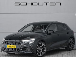 Audi A3 Sportback 35 TFSI S Edition Pano Zwart Optiek Leder 19"