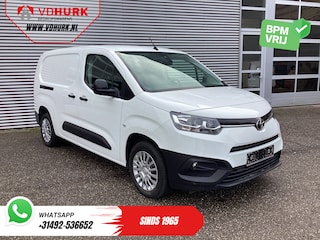 Toyota Proace City 1.5 130 pk Aut. L2 2x Schuifdeur/ 3 Pers./ Carplay/ Standkachel/ Airco/ Camera/ Cruise/ PDC
