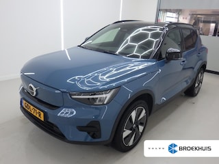 Volvo XC40 Single Motor Extended Range Plus 82 kWh | 19" Allseason | Leder/Nubuck | Trekhaak | Getint Glas | Adaptieve cruise | BLIS | Keyless