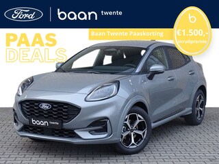 Ford Puma 1.0 Turbo 125pk Mild Hybride ST-Line | Winterpack | Comfortpack | Camera | Solar Silver | Uit Voorraad Leverbaar