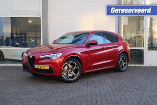 Alfa Romeo Stelvio 2.0 T AWD 280PK VELOCE/ROSSO.COMP/A.CARPLAY/SPORTLEDER/AD.CR
