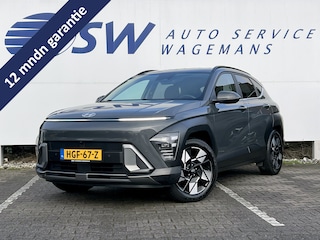 Hyundai Kona 1.6 GDI HEV Premium | Trekhaak | 360 Camera | Leder | LED | Dodehoek