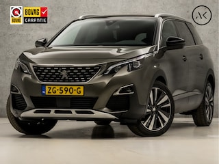 Peugeot 5008 1.2 PureTech GT-Line 7 Persoons (APPLE CARPLAY, GROOT NAVI, LEDER, KEYLESS, 360 CAMERA, SPORTSTOELEN, LED KOPLAMPEN, GETINT GLAS, CRUISE, NIEUWSTAAT)