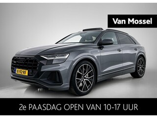 Audi Q8 55 TFSI e quattro Pro Line S 381 PK | S-line | Automaat | Navigatie | Panoramadak | Audi soundsystem | Cruise Control | Stoelverwarming | Virtual Cockpit | LED | Lichtmetalen velgen | Privacy glass |