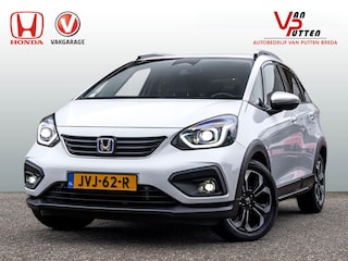 Honda Jazz 1.5 Full Hybrid Crosstar Automaat | Dealeronderhouden | Navigatie | PDC voor en achter | Camera | Carplay / Android Auto | Stoelverwarming