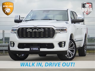 Dodge Ram 1500 | Tungsten | 3.0L Twin-Turbo Hurricane | High Output | Crew Cab | 4X4 BPM-VRIJ | 14,4 Inch Touchscreen | Passenger-screen | klipsch Audio | Massage stoelen | Indigo Salt Interieur Prijs op aanvraag!