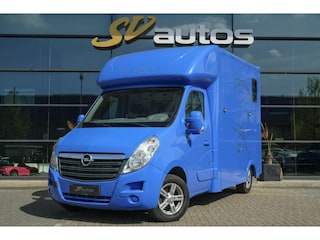 Opel Movano 2.3 CDTI 145pk *MARGE* Paardenwagen Horsetruck Veewagen Hengstenuitvoering Airco Cruise Camera 17" LMV