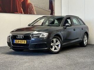 Audi A4 AVANT 35 TDI SPORTLINE S BLACK EDITION AUTOMAAT NAVIGATIE CRUISE CONTROL BLUETOOTH TELEFOON MEDIA VOORBEREIDING DODEHOEKSENSOREN ACHTERUITRIJCAMERA ZEER MOOI !! Brgl
