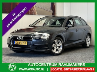 Audi A4 AVANT 35 TDI SPORTLINE S BLACK EDITION AUTOMAAT NAVIGATIE CRUISE CONTROL BLUETOOTH TELEFOON MEDIA VOORBEREIDING DODEHOEKSENSOREN ACHTERUITRIJCAMERA ZEER MOOI !! Brgl