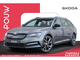 Skoda Superb Combi 1.4 TSI 218pk iV PHEV Sportline Business | SoH 97% | Trekhaak | Stoelverwarming | Smartlink | Achteruitrijcamera