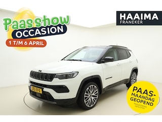 Jeep Compass 1.5T e-Hybrid S Automaat | Lederen bekleding | Keyless | Zwart dak | Stoelverwarming & stoelventilatie | Camera | Lichtmetalen velgen