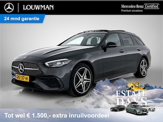 Mercedes-Benz C-klasse Estate 300 e AMG Line | Trekhaak | AMG Styling | Panorama Schuif-Kanteldak | Night Pakket | Inclusief 24 maanden MB Certified garantie voor Europa.