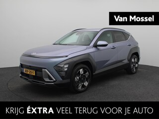 Hyundai Kona 1.6 GDI HEV Premium |Ontspanningsfunctie stoelen voor |360 graden camera | Stoel/stuur verwarming | 12,3-inch Multimediascherm met navigatie |