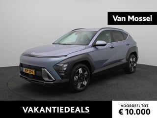 Hyundai Kona 1.6 GDI HEV Premium |Ontspanningsfunctie stoelen voor |360 graden camera | Stoel/stuur verwarming | 12,3-inch Multimediascherm met navigatie |