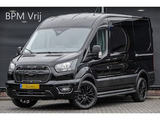 Ford Transit L2H2 | 165Pk A8 Aut. | Raptor Edition | 2x Schuifdeur | Achteruitrijcamera | Trekhaak | 19'' | Agate Black