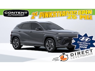 Hyundai Kona 1.6 GDI HEV 138pk DCT N Line Sky I INRUILVOORDEEL!!