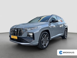 Hyundai Tucson 1.6 T-GDI PHEV 265pk N-Line 4WD Trekhaak | Leder | Climate | Keyless | Navigatie | Elek. Klep | Full - Led | 360 Camera | KRELL Audio | Elek. Stoelen | 19" Lichtmetaal | Winterpakket | Stoelventilatie | Dodehoekdetectie | Adapt. Cruisecontrol