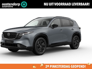 Mazda CX-5 2.5 E-SKYACTIV G 141 M HYBRID Homura | Voorraad auto leverbaar vanaf maart 2026 | Panoramisch Schuif/Kanteldak | Zwart lederen interieur |