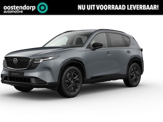 Mazda CX-5 2.5 E-SKYACTIV G 141 M HYBRID Homura | Voorraad auto leverbaar vanaf maart 2026 | Panoramisch Schuif/Kanteldak | Zwart lederen interieur |