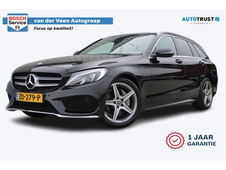 Mercedes-Benz C-klasse Estate 180 AMG Sport Edition | Incl. 12 maanden garantie | 100% onderhouden | Parkeercamera | Climate control | Cruise control | Afneembare trekhaak |