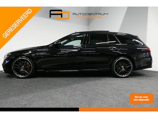 Mercedes-Benz E-klasse 300 e AMG Line / E63 AMG Diffuser / Panamericana Grill / Panoramadak / Burmester Surround Sound / Rondomzichtcamera / Deels elektr. verstelbare voorstoelen / Ambienteverlichting / Stoelverwarming / Apple Carplay - Android Auto / 20'' LMV / Trekhaak (zwenkbaar) / LED High Performance / Widescreen