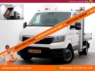 MAN TGE 5.180 2.0 177pk E6 L2H1 Kipper Dubbel Lucht Trekhaak 3500kg 06-2018