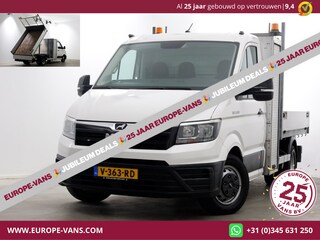 MAN TGE 5.180 2.0 177pk E6 L2H1 Kipper Dubbel Lucht Trekhaak 3500kg 06-2018