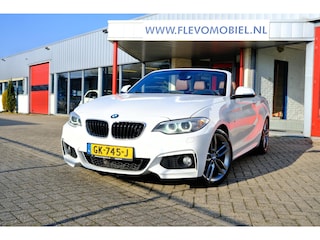 BMW 2-serie Cabrio 220i M Sport Aut. Leder|Xenon|HarmanKardon|Cam|LMV