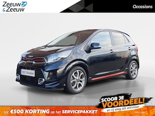 Kia Picanto 1.0 DPi GT-Line | Navigatie | Camera | Climate control | Cruise control | Apple Carplay / Android Auto | Lederen bekleding |