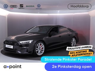 Audi A7 Sportback 50 TFSI e quattro Pro Line S 299 pk S-tronic | Navigatie | Parkeersensoren (Park assist) | Achteruitrijcamera | Adaptieve cruise control | Stoelverwarming | S-Line |