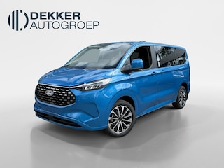 Ford Tourneo Custom 340 L1H1 Titanium X 2.5i 233pk PHEV eCVT UIT VOORRAAD LEVERBAAR TREKHAAK - CARPLAY - WINTERPACK - 8-Zits