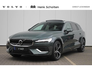 Volvo V60 2.0 T6 Plug-in hybrid AWD Ultra Bright | Bowers & Wilkins audiosysteem | Extra getint glas | 19 inch lichtmetalen velgen | 360 graden camera | Stoel- / stuurwielverwarming |