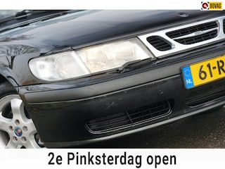 Saab 9-3 Cabrio 2.0t S | Jet Black Metallic | Nette kap/Leder/Navi/Cruise/Clima - Gaaf!